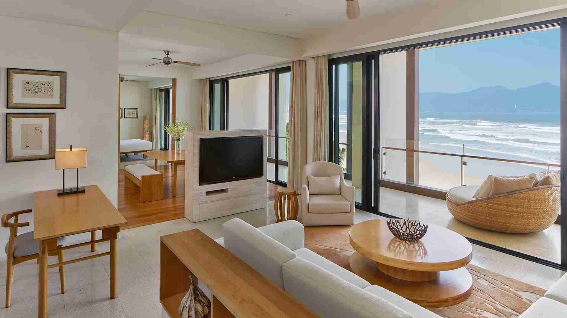 Executive suite living area