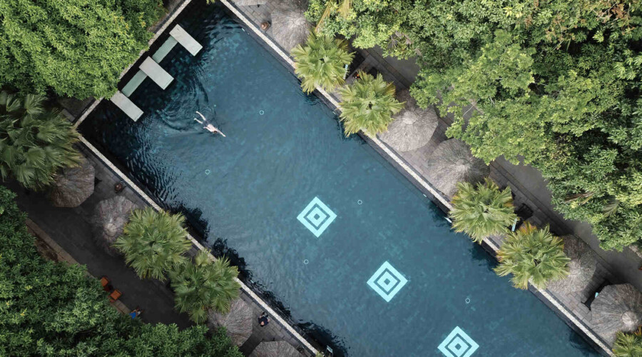 Slope Swimming Pool 
