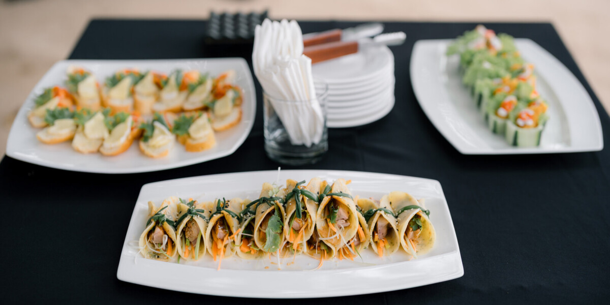 Canapes selection