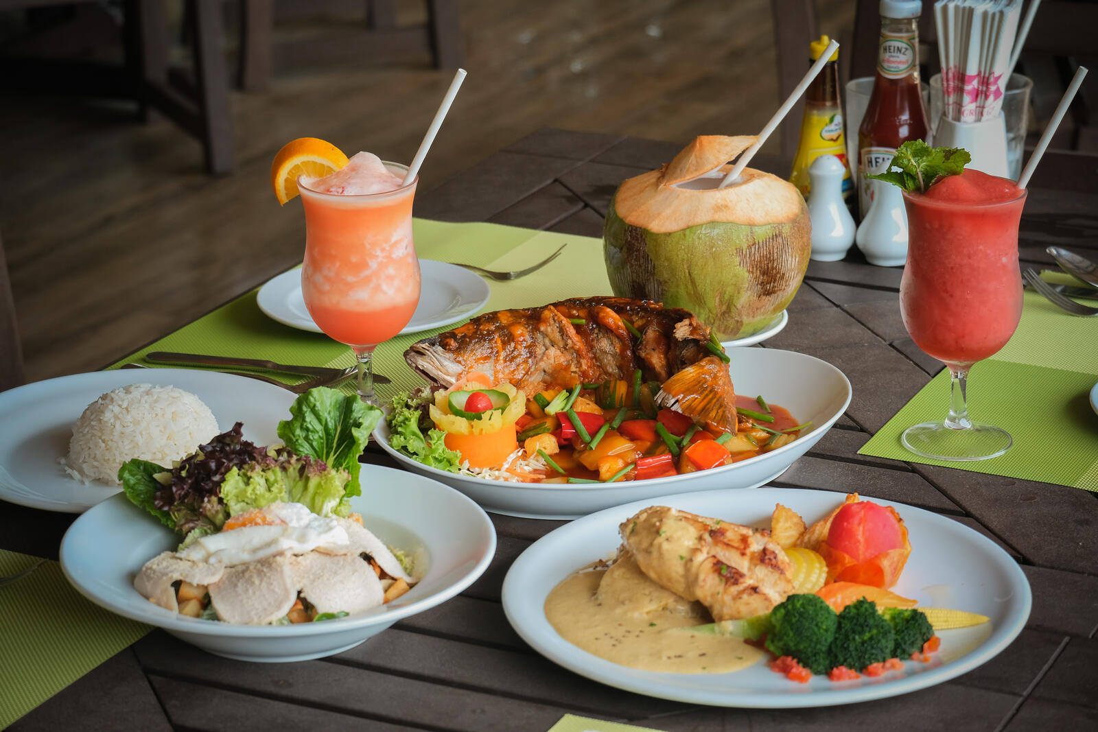 Thai a-la-carte menu