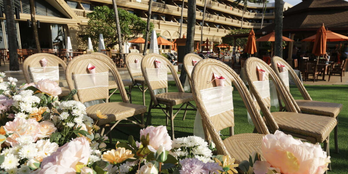 Poolside Garden Area