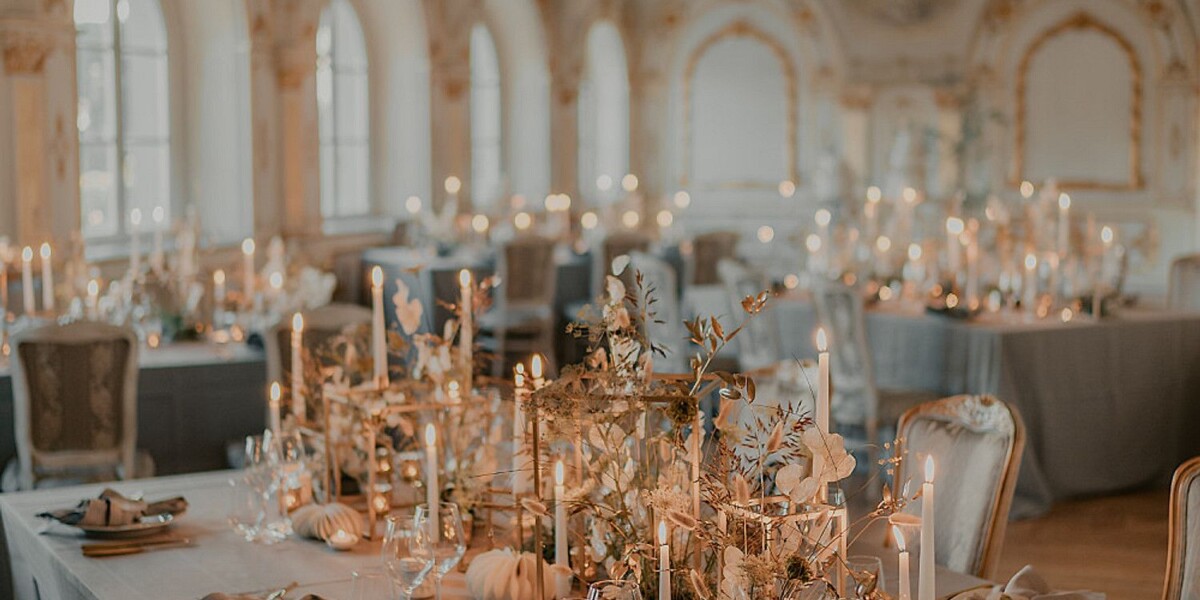 Indoor Renaissance Wedding Room