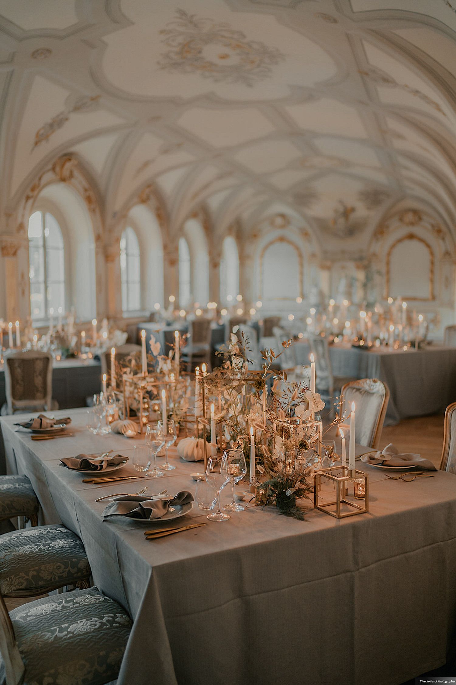Indoor Renaissance Wedding Room