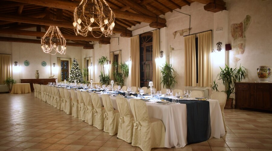 Frescoed Indoor Rooms