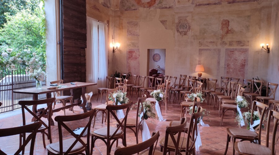 Frescoed Indoor Rooms