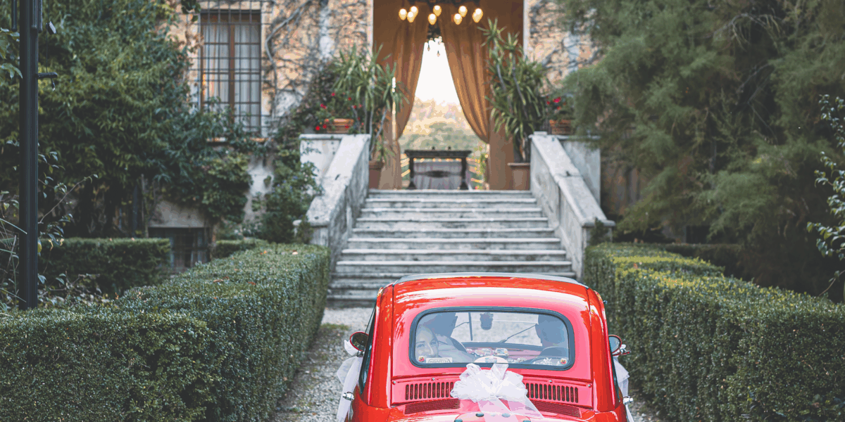 Vintage Car Arrival