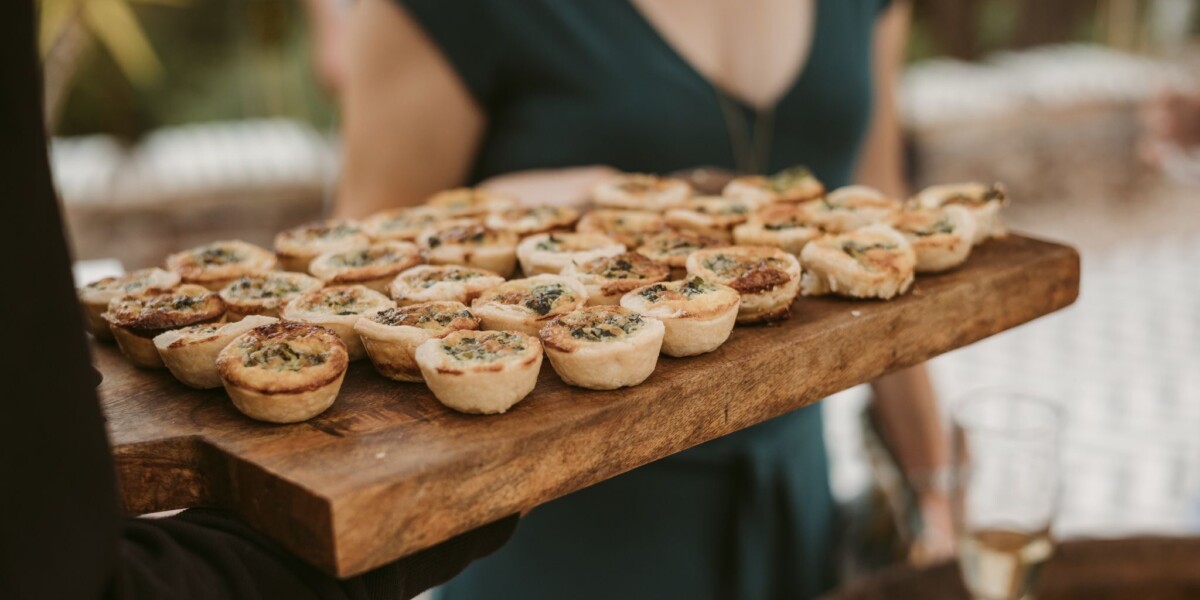 Canapé cocktail receptions